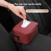 PU Leather Car Tissue Box Multifunctional Backseat Tissue Case Car Napkin Holder  Sun Visor