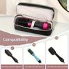 Unisex-Adult Polyester Cosmetic Bag  Shark Flex Style Portable Double-Layer Travel Organizer Case, Non-Waterproof Unscented Storage for Hair Dryer