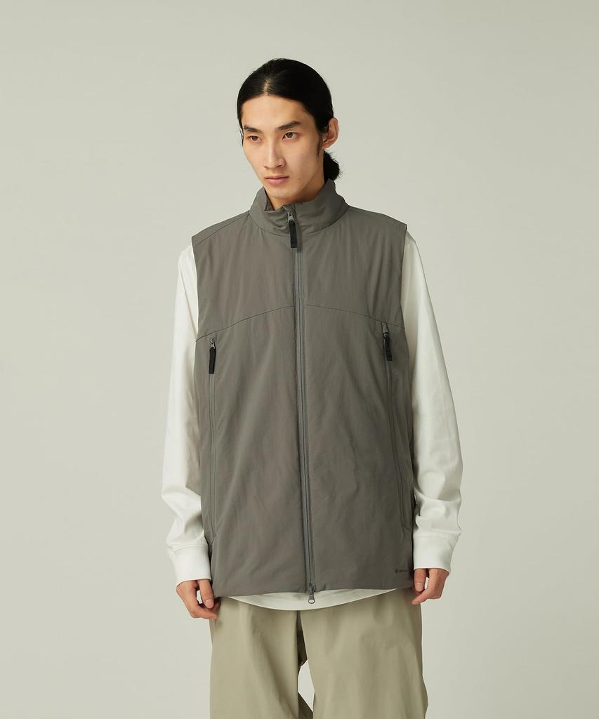Snow Peak Breathable Insulated Vest and Size L JK-25AU028, Men's Women's, Gray,