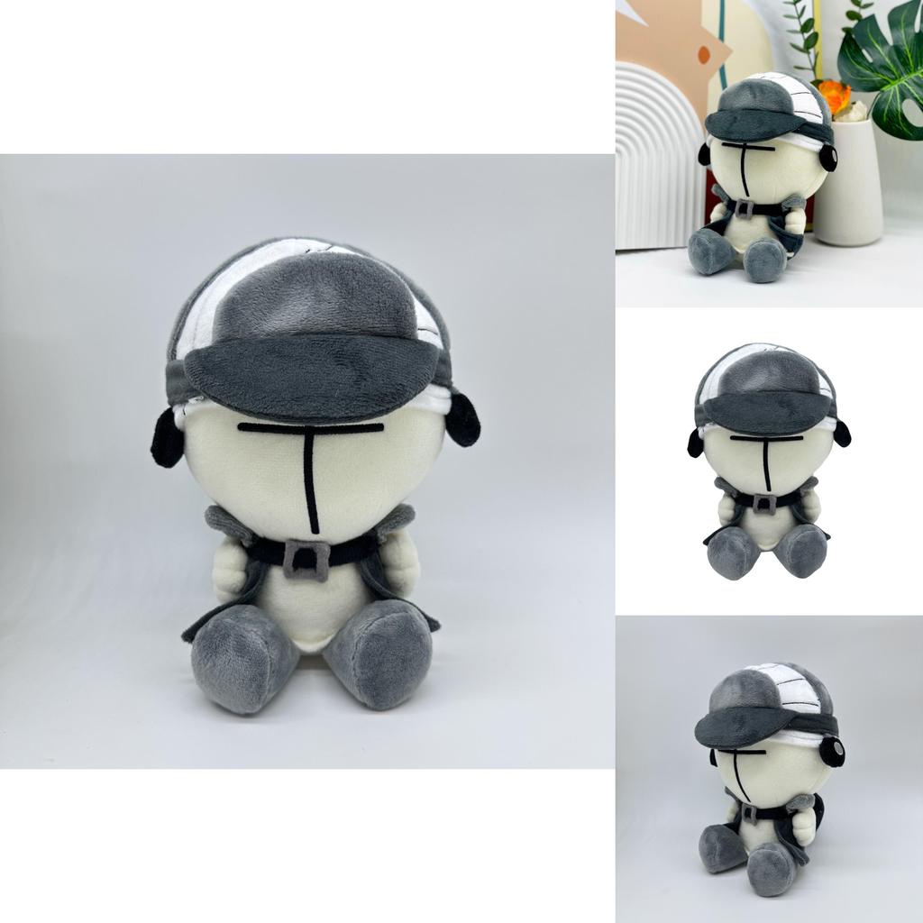 Hochwertige Madness Combat Kurzplüsch-Stoffpuppe mit PP-Baumwollfüllung, 20 cm / 7,87 Zoll Höhe