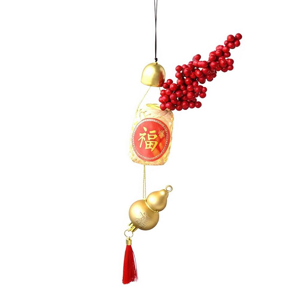 Red New Year Decoration Chinese Knot Tassel Chinese New Year Hanging Pendant Lucky Charm Greeting Chinese Traditional Decoration