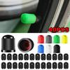 10-40PCS Car Tire Valve Plastic Bike Tyre Valve Caps O Rubber Ring Covers Dome Shape Dust Valve for Auto Motorcycle Cap Decor