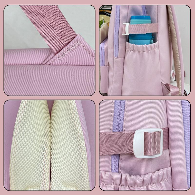 LABUBU School Bag Decoration Large-capacity Lightweight Student Backpack Elementary and Middle School Student Bag