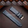 Curea de ceas pentru damă din piele naturală de vițel cu ceară de ulei retro lucrată manual, cu eliberare rapidă 18mm 19mm 20mm 21mm 22mm 24mm, accesorii