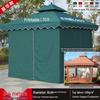 Wrought Iron Outdoor Gazebo Pavilion Canopy for Courtyard, Balcony & Rooftop Garden – Sunshade & Rain Shelter