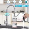 New Sink Spray Pull-Out Faucet Swivel Spout Silvery Modern Kitchen Stainless steel Mixer Tap