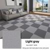 Square Self-Adhesive Carpet Tiles for Office and Home, Non-Slip Foam Backed Polyester Carpet, Solid Color Pattern , Office and Porch Decoration