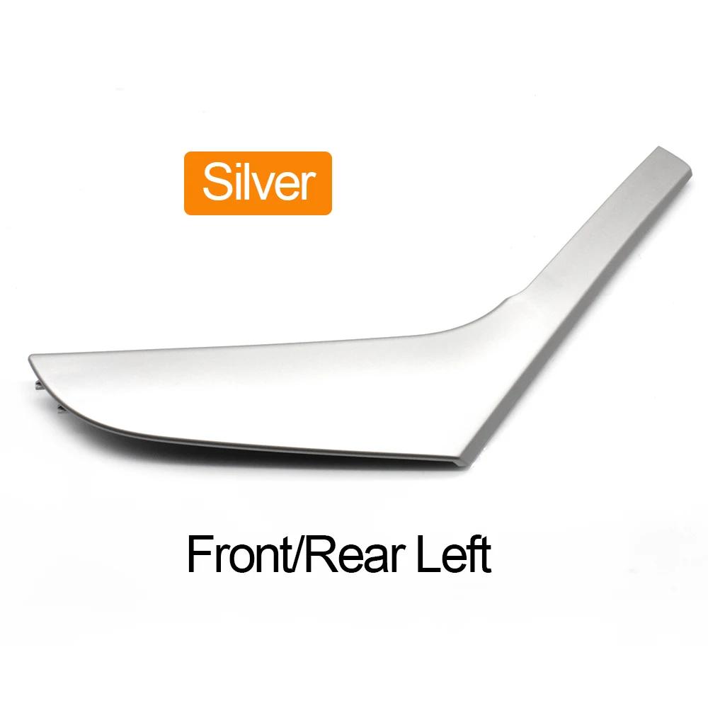 Car Interior Door Black/Silver Left Right Handle Cover Trim for VW Golf 6 MK6 2009 2010 2011 2012 2013 5K4868039A 5K4868040A