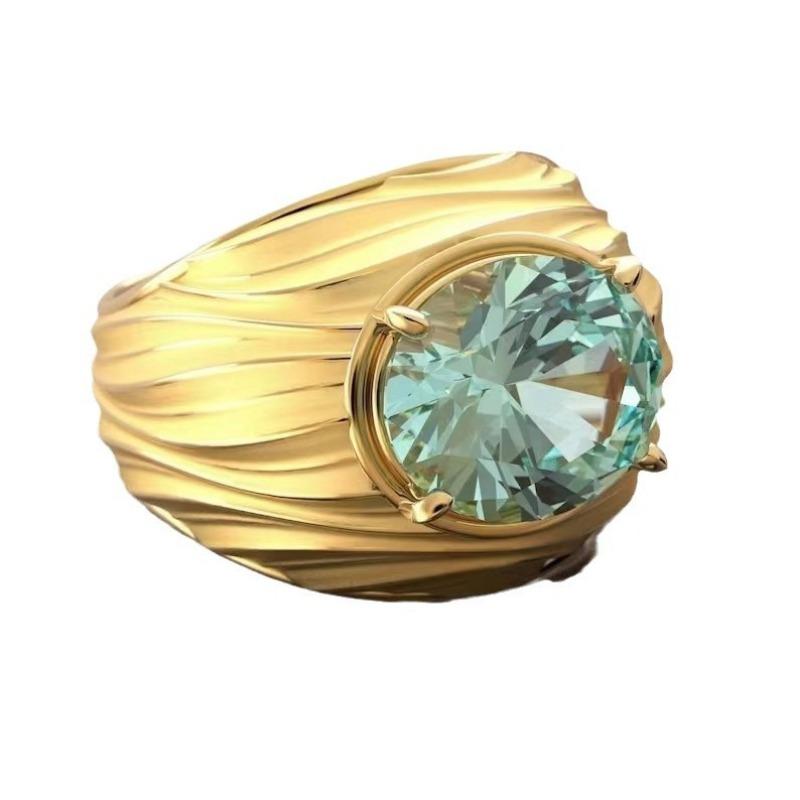 The New Lady Ring Has Unique Personality Simple Copper Material Niche Design Temperament Fashion Trend Light Luxury Party