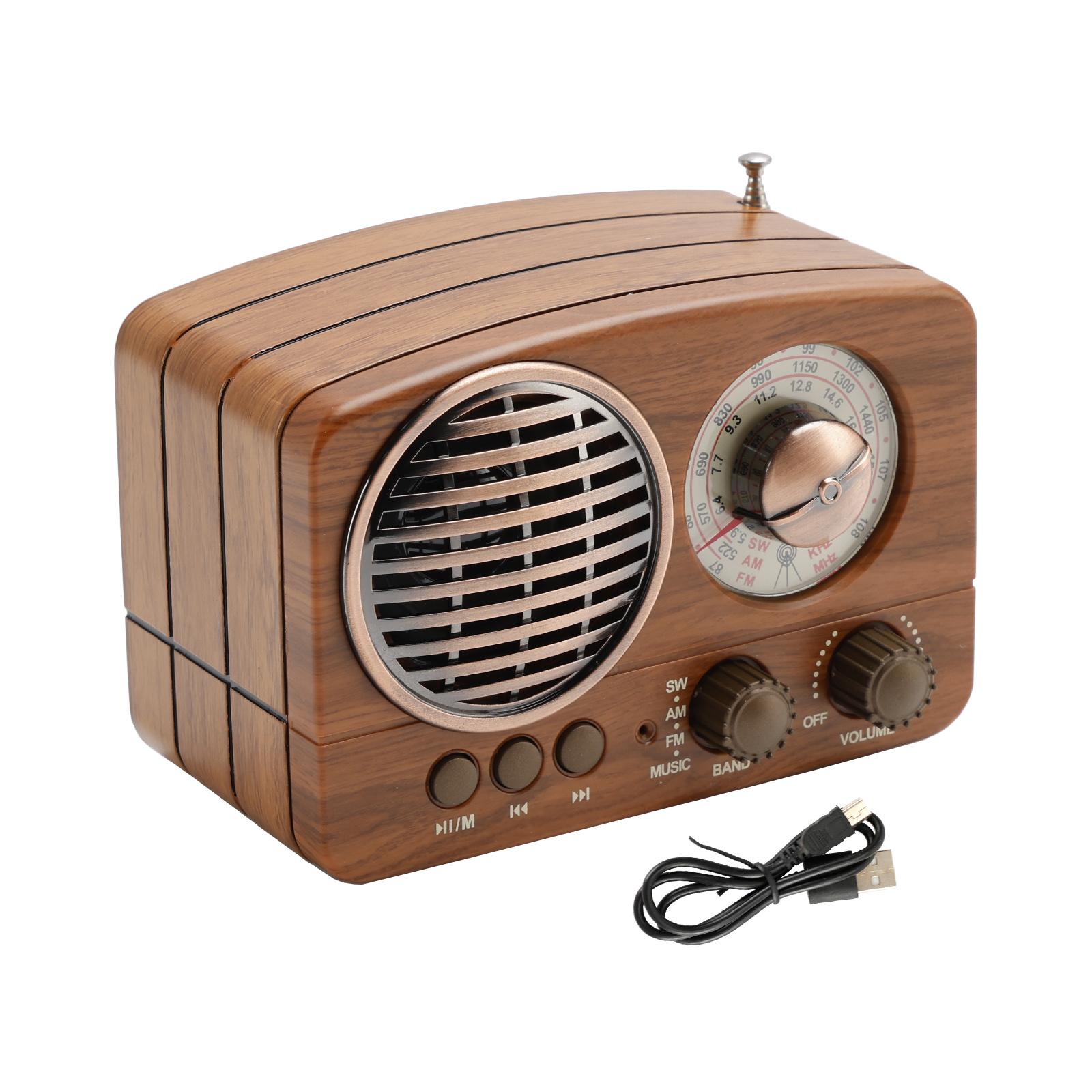 

Ретро-стиль Декоративное Радио Мини Портативный Музыкальный Плеер Bluetooth Динамик Радио