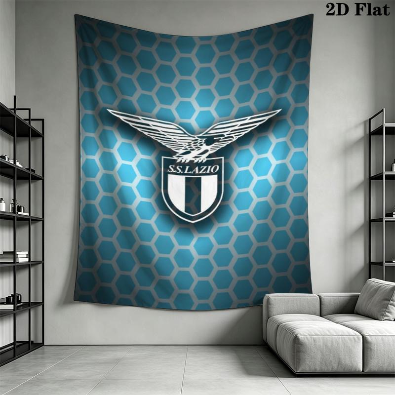 Lazio Wall Tapestry Aesthetic Wall Hanging Printed Fabric Blanket Decorative Tapestries for Bedroom Living Room Home Decor