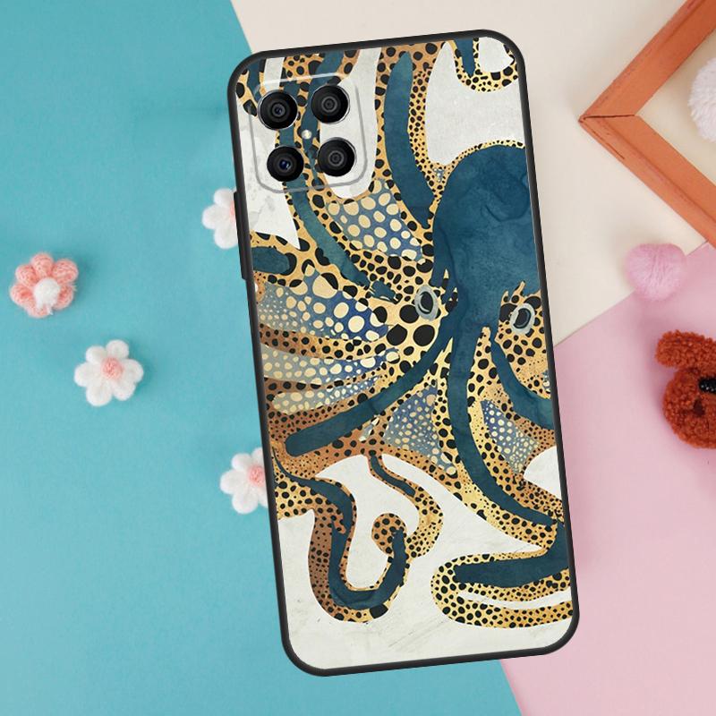 Marine Life Ocean Octopus Case For Honor 200 Pro 50 70 90 Lite X9a X8a X8 X9 X8b X9c X9b Honor Magic 7 5 6 Pro Cover