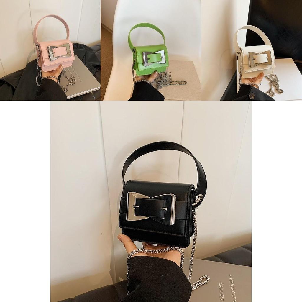 Trendy Mini Handheld Bag For Women 2024 Stylish Chain Shoulder Crossbody Bag