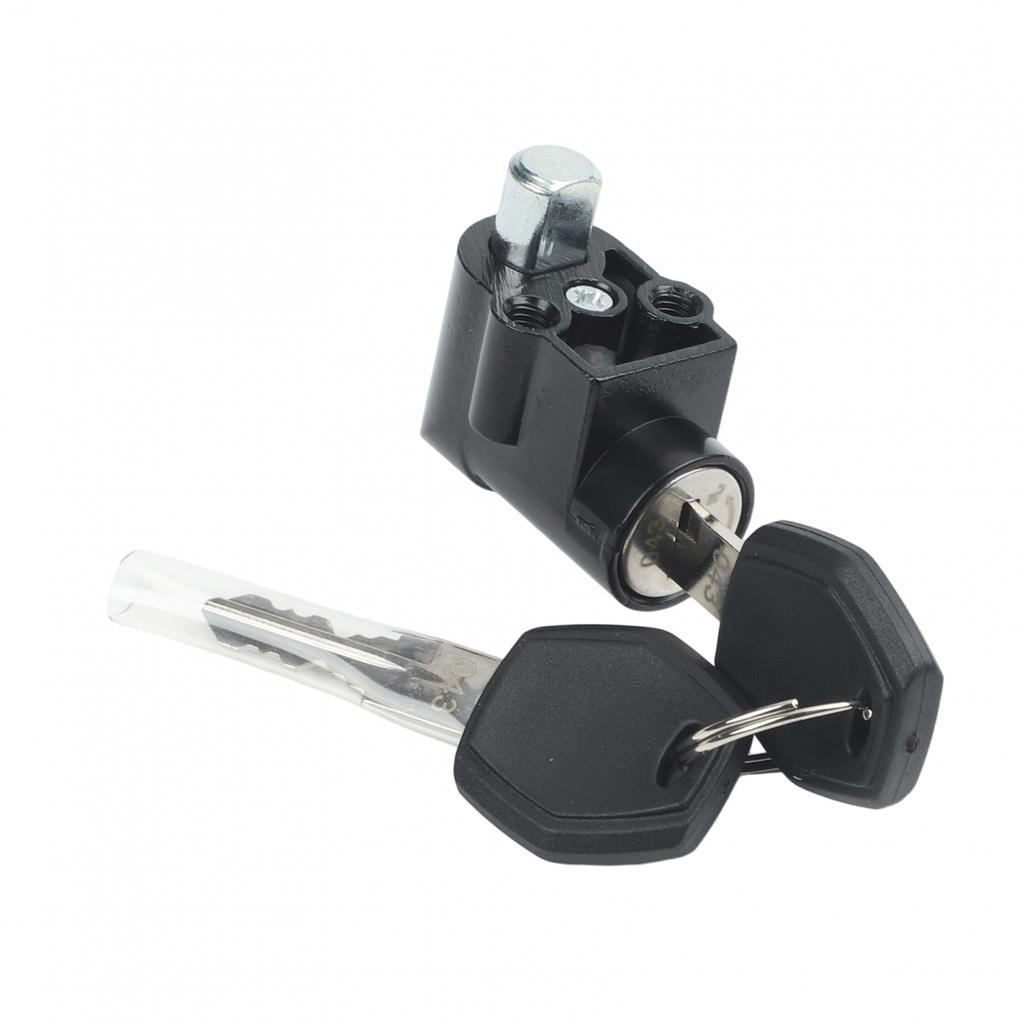 Premium Alluminum Alloy Lock with Ignition OnOff Key for For polly Battery Case