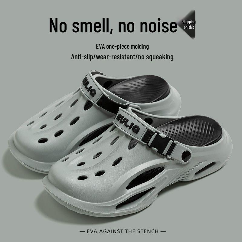 Men's High-End Non-Slip Outdoor Sandals with Thick Sole