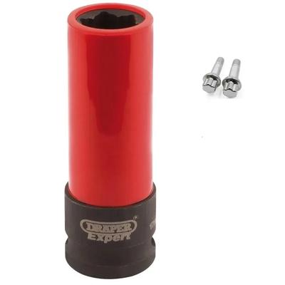 17mm S Series Anti-theft Wheel Lock Nut Removal Socket - Car Repair Socket Wrench Tool