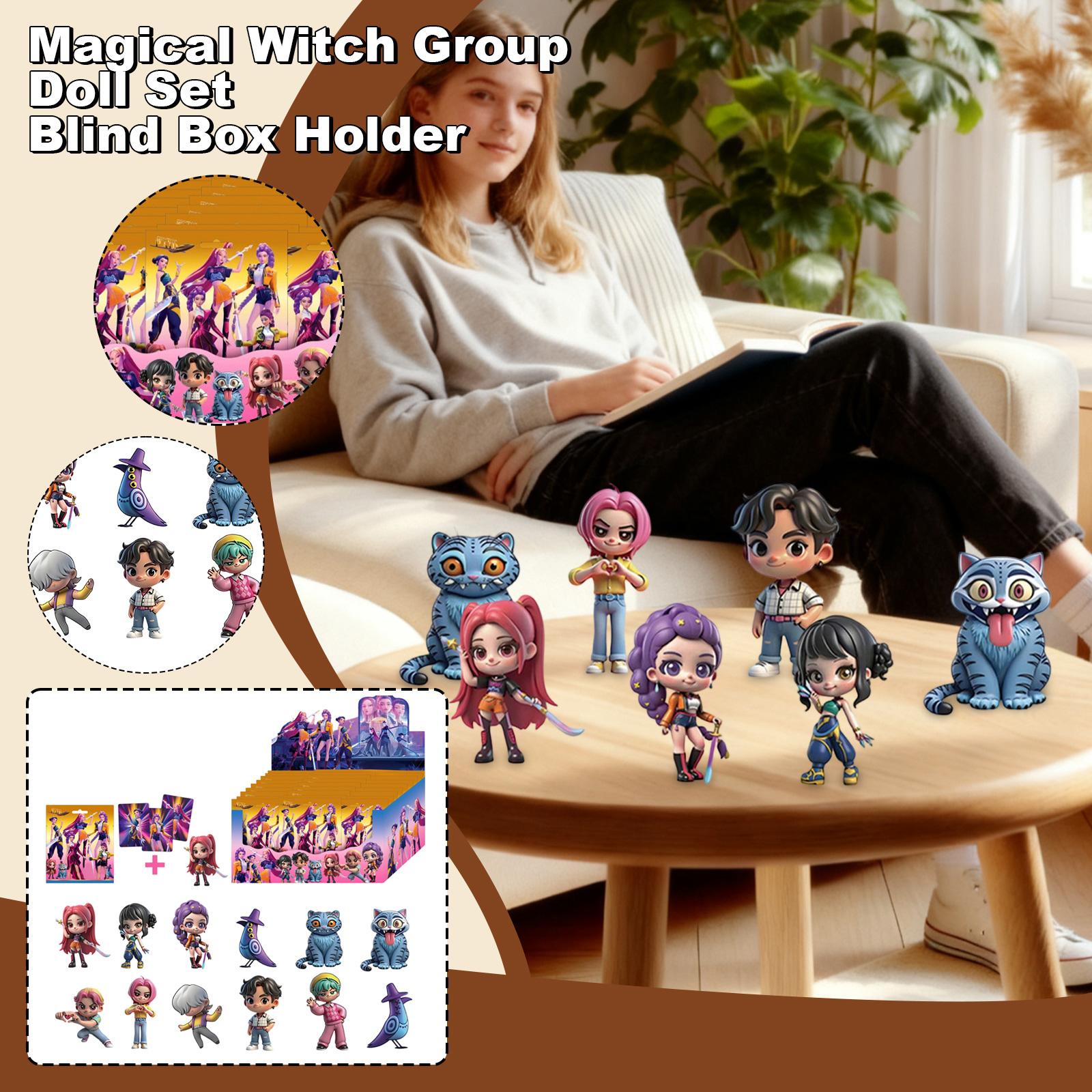 

Blind Bag Desktop Animation Merchandise Anime Figurine PVC Car Cake Ornament One Size