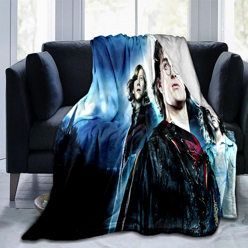Harry Potter Hogwarts School Uniform Cosplay Costume Halloween Party Fancy DressPrint Blanket, Soft Blanket For Sofa Office Bed And Travelli