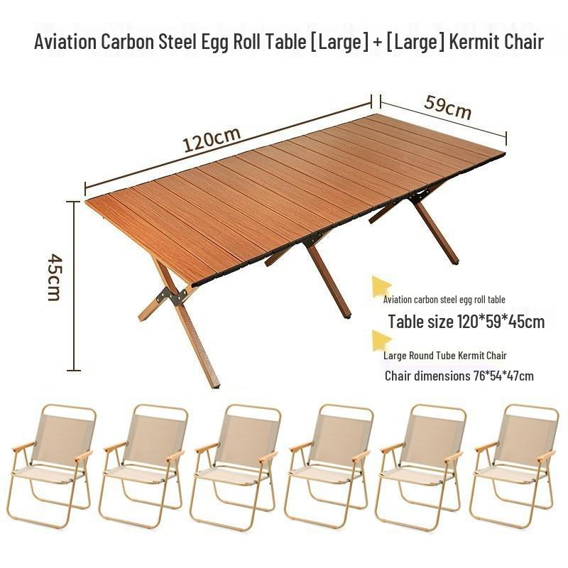 Conjunto Portátil Ultraleve de Mesa Dobrável e Cadeiras de Alumínio para Acampamento ao Ar Livre e Piqueniques