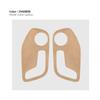 For ZEEKR 001 2024 2025 Super Suede Car Seat Adjustment Switch Panel Cover decoration Sticker Car Interior Accessories