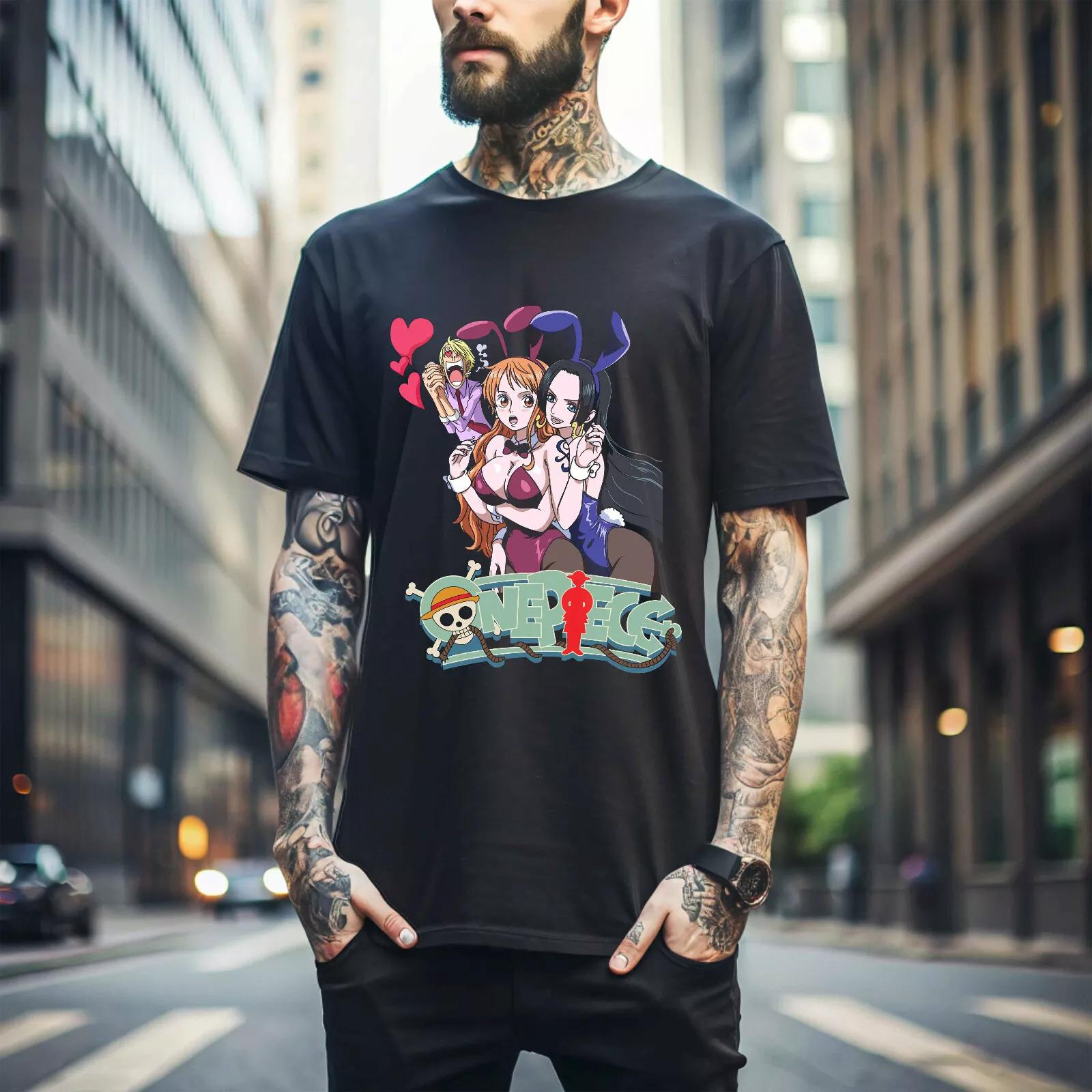 

100% cotton TOPS UNISEX TEES MENS WOMENS Anime Vintage Waifu Special Unisex T-shirt Manga tee Anime Exclusive Shirt 408 2XL