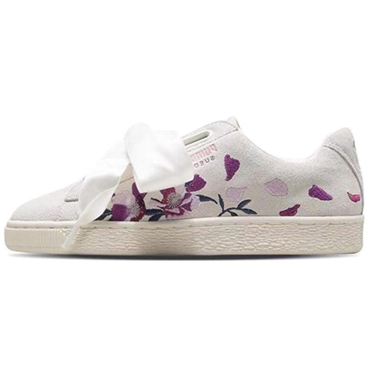 

Кроссовки Puma Suede Heart Flowery Women Cream Whisper-White Rose-Gold 367811-02