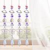 Stars Moon Sun Catcher Hanging Planets Ornament Prismatic Sun Catcher Rainbow Maker for Outdoor Garden Home Wall Decoration