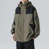 Men's 2023 Trendy High Street Hooded Workwear Jacket