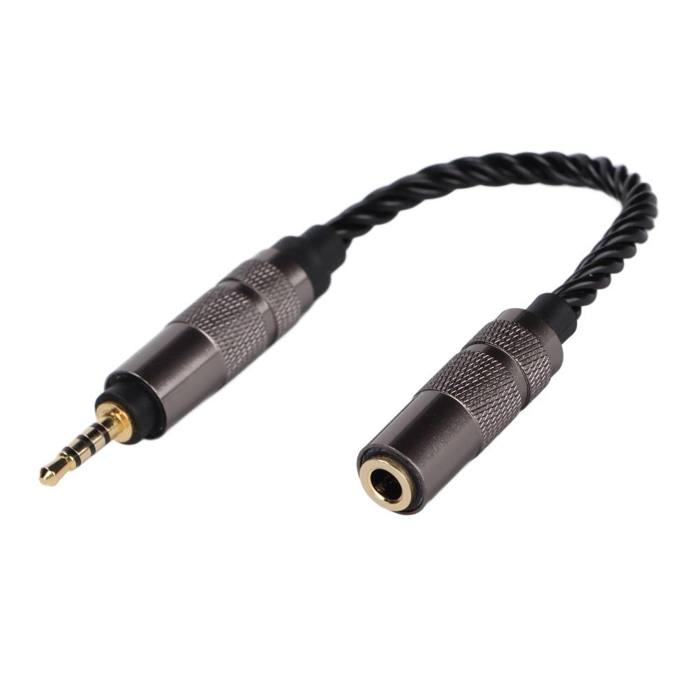 Lossless Sound Headphone Adapter Cord 4 Strands of Stranding Cable Sound Enhancement