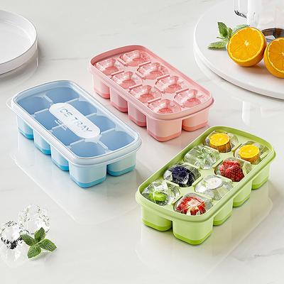 Lebensmittelqualität Eisgitter Küche Gadge Eiskasten Tablett Maker Form Eis Aufbewahrungsbox Schnell Einfrieren Wiederverwendbare kreative DIY-Form