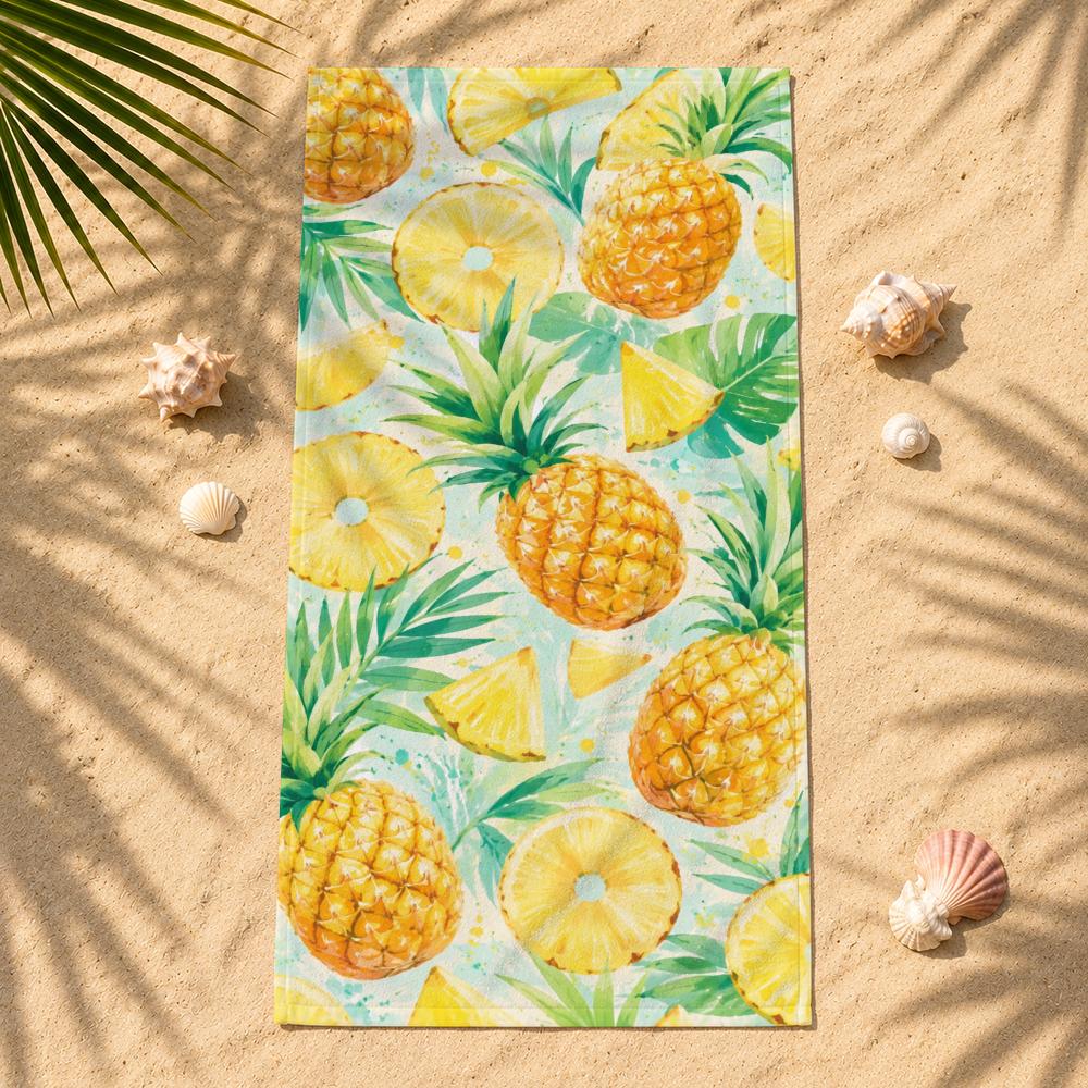 Summer Fruits Towel Five-Star Hotel Quality Eco-Friendly Ultra Soft Thick Towels & Beach Towels Gym Shower