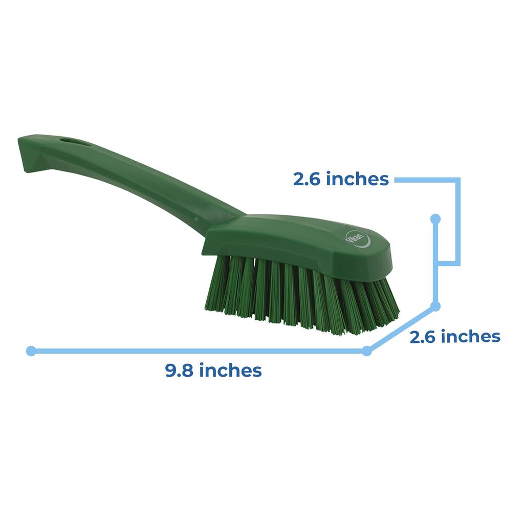Vikan Vikan Short Handle Brush Hard Green 380239 #4192