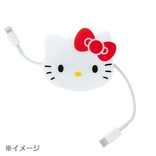 Sanrio (SANRIO) Sanrio Pouzdro na kabely Držák kabelů Kuromi Kuromi-chan Kuromi 6,8 x 8,4 x 1,5 cm Postava 240516 SANRIO