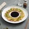 VAKADA Ceramic Western Dinner Plate