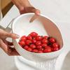 Rice Drain Basket Rice Filter Fruit and Vegetable Drain Sieve Kitchen Supplies Small Tools Multi-Purpose
