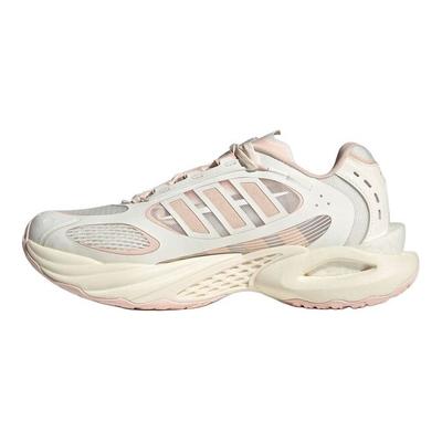 Climacool Vento 4.0 Comfortable Versatile Fabric Breathable Low-Top Casual Running Shoes Women Sneaker White Pink JQ4948