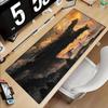 Middle Earth Mouse Pad LLords Of Rings Computer Desk Mat Gamer Keyboard Mat Stitched Edge Mousepad Cabinet Pc Table Mouse Mats