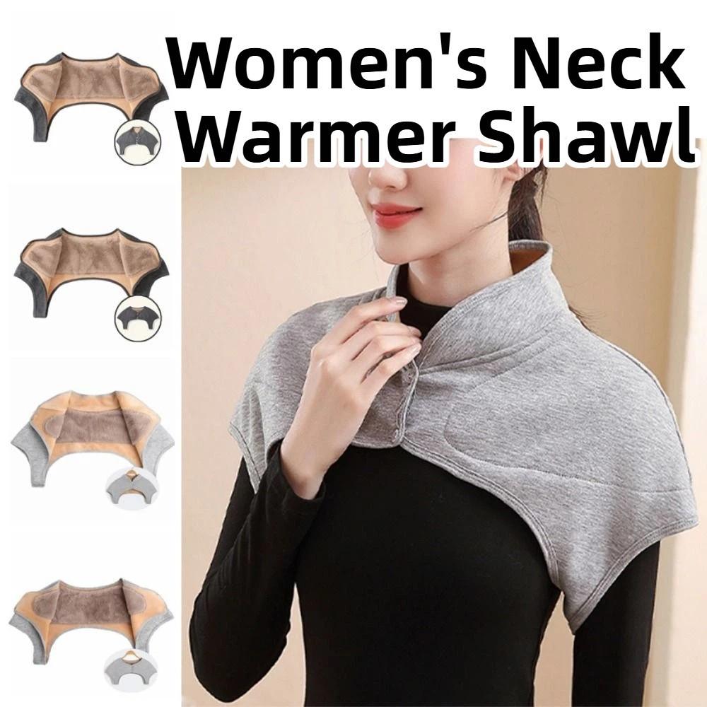Collar Shoulder Warmer Pad Breathable Thermal Warm Shoulder Brace Imitation Rabbit Hair Comfortable Shoulder Wrap Protector