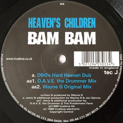 12inch Record HEAVEN'S CHILDREN - Bam Bam TECJ TeC 1999 UK Dance & Electronica Used