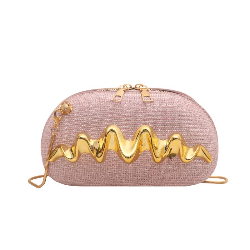 2026 Women's Personalized Wave Pattern Evening Crossbody Bag