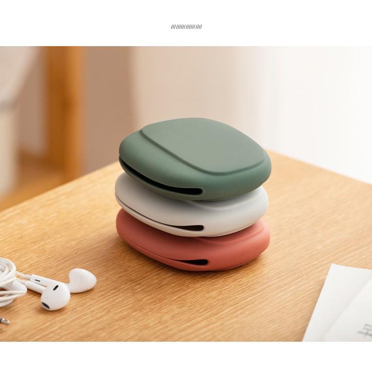 Silicone Travel Storage Bag for Earphones, Cables & Coins