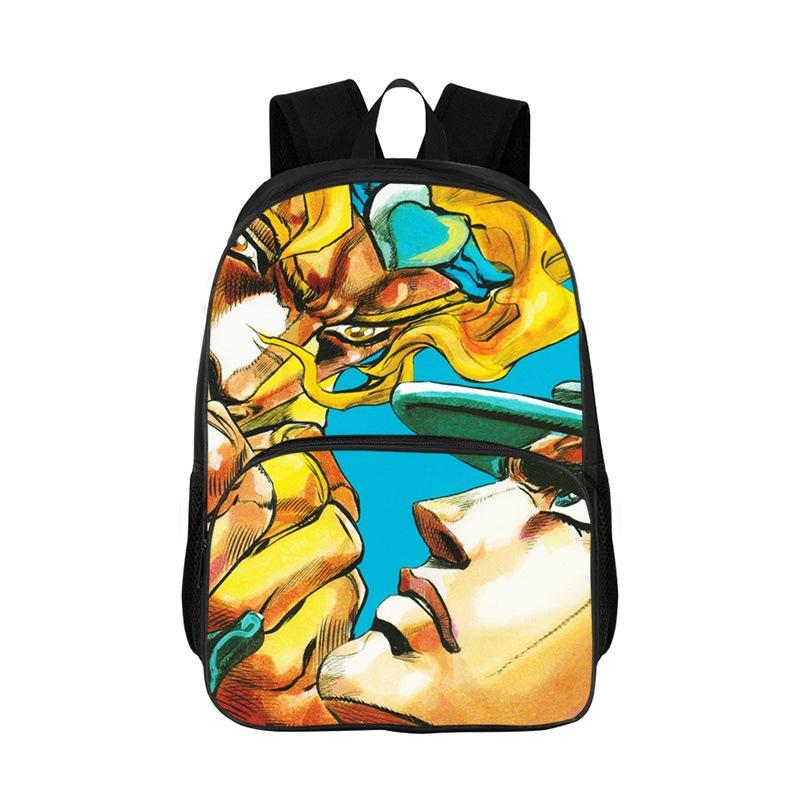 JoJo's Bizarre Adventure Rugzak Schoolrugzak Tas Bedrukking Schooltas Rugzak Student Rugzak Tas voor Jongens Meisjes Beste Cadeau