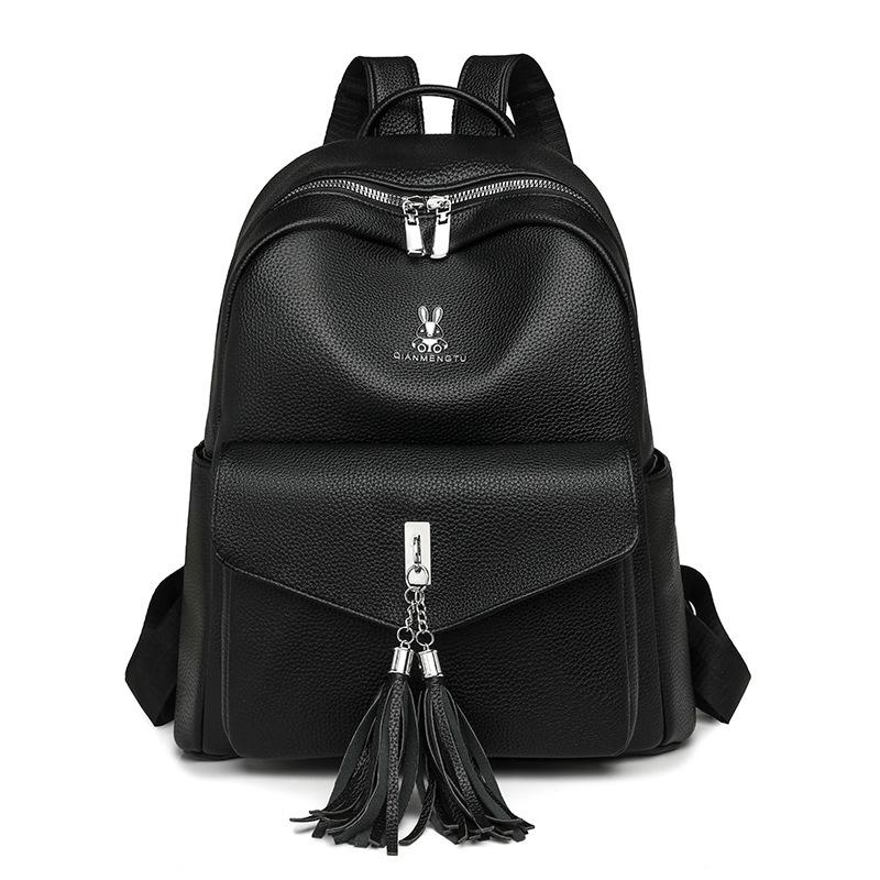 Korean Style Women's Backpack 2025: Fashionable, Versatile, Large Capacity, Lightweight Travel Backpack