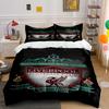 Liverpool Football Club Bedding Bedding Duvet Cover Set Duvet Cover Pillowcases Home Decor (1 * Duvet Cover 2 * Pillowcases, Without Duvet Insert)