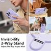 Liquid Silicone Magnetic Ring Holder Case for Magsafe IPhone 17 Air 16 15 14 13 12 Pro Max Plus 17Pro Mag Safe Stand Phone Cover
