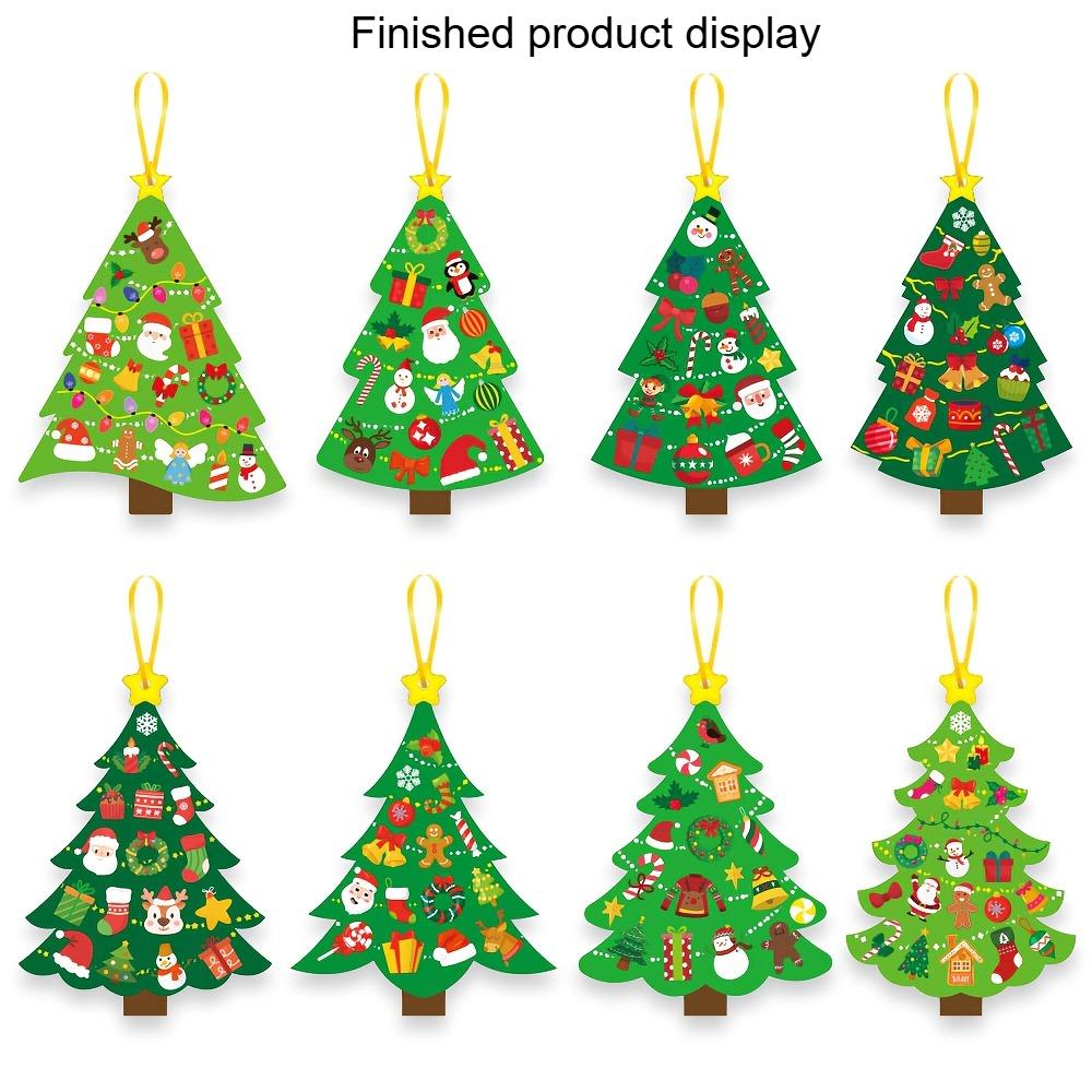 24 Sets DIY Craft Kit - Create Your Own Holiday Greeting Cards with Stickers, Perfect for Parties Winter