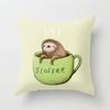 Luxury Home Decor Cushion Cover Office Sofa Cushion Cover Cartoon Animal Hedgehog Dog Pattern Pillow Cover
