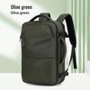 Vacuum Compression Travel Backpack, 60L Expandable Waterproof Laptop Backpack Fits 17 Inch Notebook, Anti-Theft TSA Lock Carry O