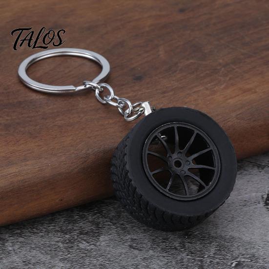 Auto Rad Schlüsselanhänger Auto für Rucksäcke, Schlüsselanhänger Halter, Metall Handtaschen Anhänger Dekoration Zubehör, Geschenk Enthusiasten