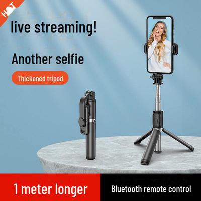 Palo Selfie Bluetooth Q02S con Luz LED y Trípode para Transmisiones en Vivo